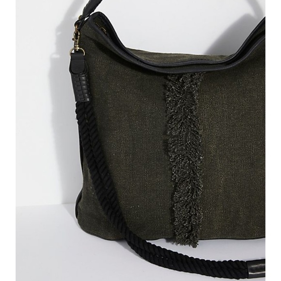 Free People Canvas Bucket Bag - Picture 4 of 8